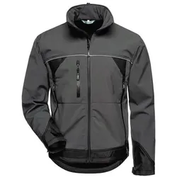 Softshelljacke BETA Gr.L grau/schwarz ELYSEE