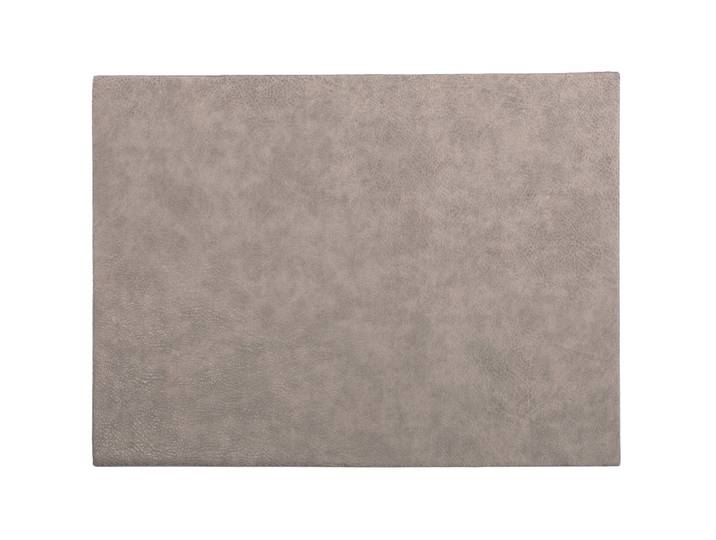ZICZAC Tischset Troja grau Kunstleder Rechteckig B 33 cm