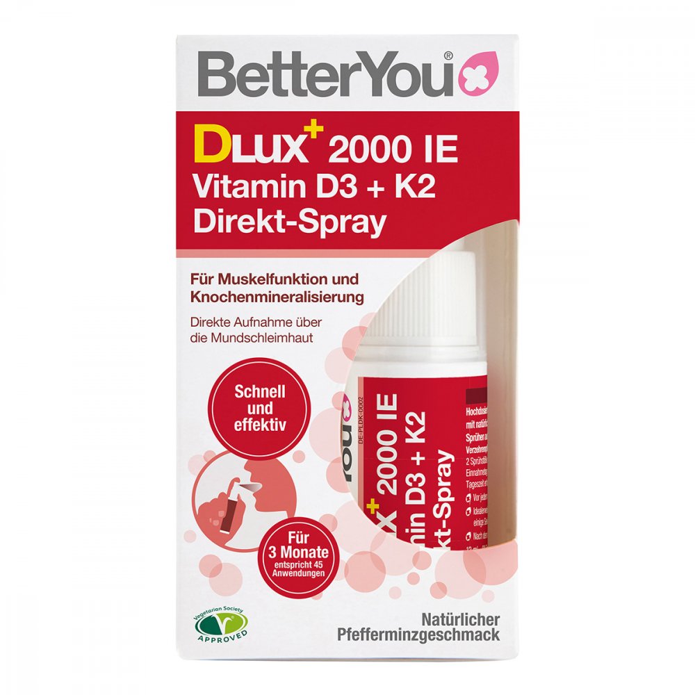 Hansa Naturheilmittel GmbH BetterYou Vitamin D3+K2 Direkt-Spray 16879224