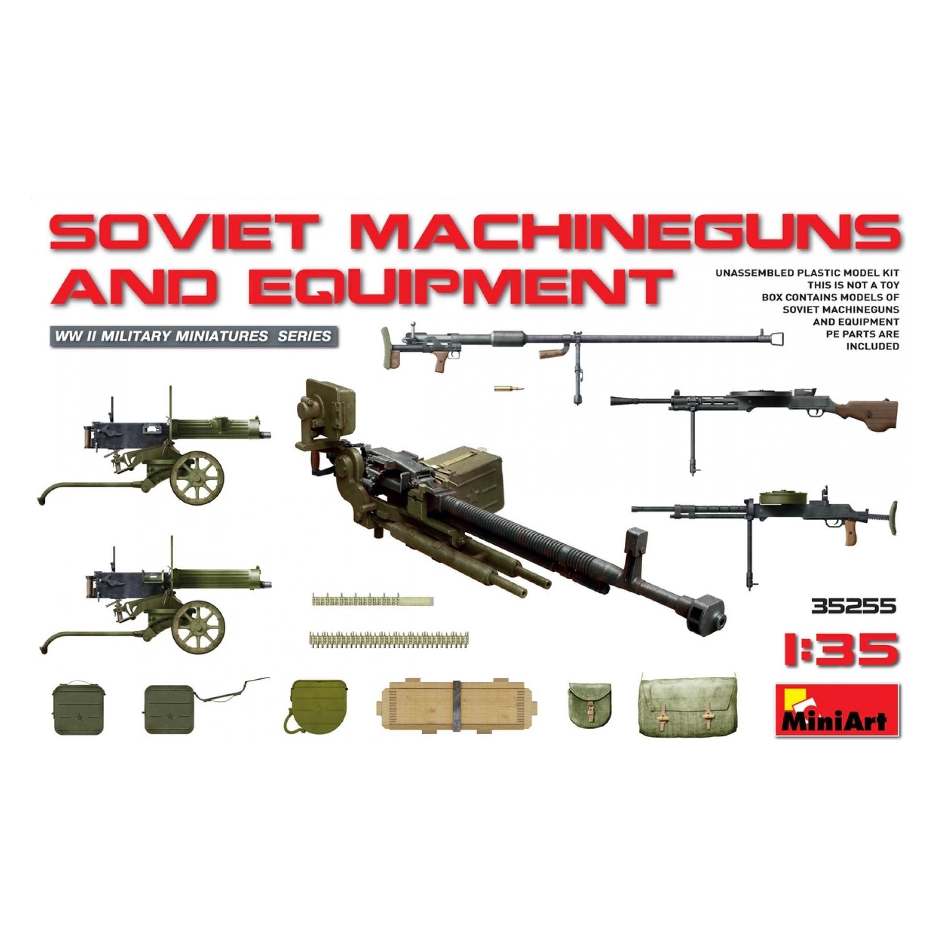Mini art Soviet Machineguns & Equipment (35255)