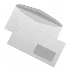 Mailmedia, Briefumschlag, Briefumschl„ge C6/5 naáklebend, mit Fenster rechts (C6/5, 1000x)