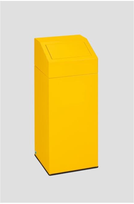 VAR Collecteur de déchets recyclables jaune 47 l (1234)