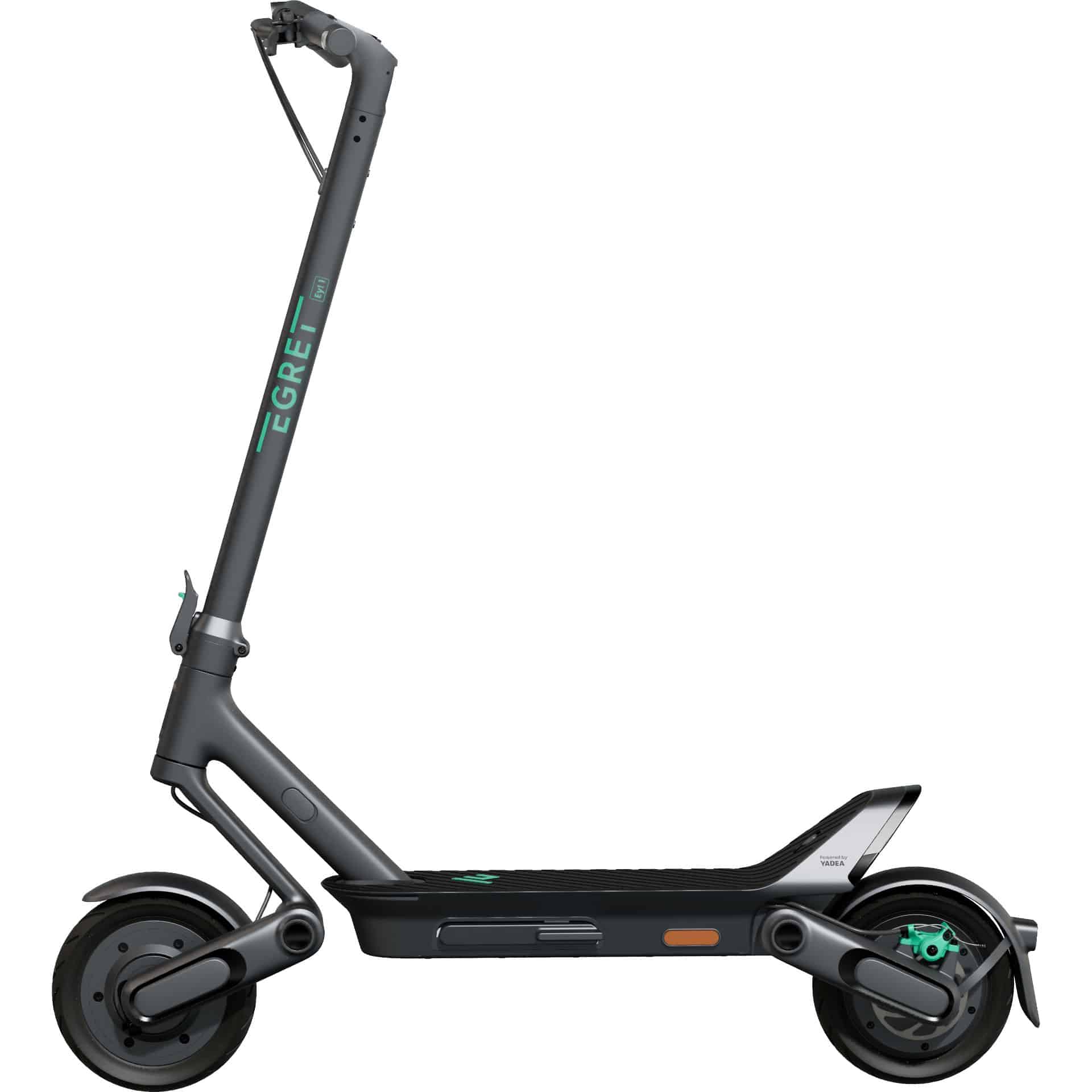 Egret Ey! 1 E-Scooter 14,5 Ah 29,8 kg (Grau) mit deutscher Straßenzulassung 98000-GR