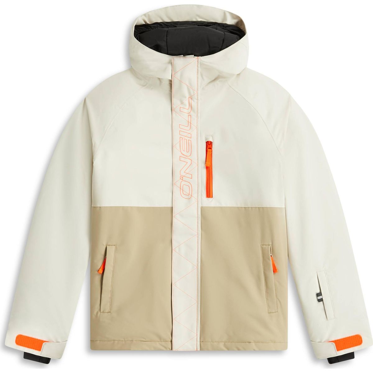 O'Neill Fwc'cruz Raglan Snow Jacket linen white colour block (41017) 152 3500059-41017-152