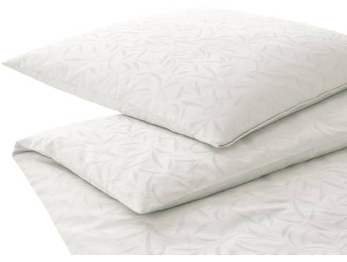 elegante Mako-Satin Bettwäsche Muriel Natur