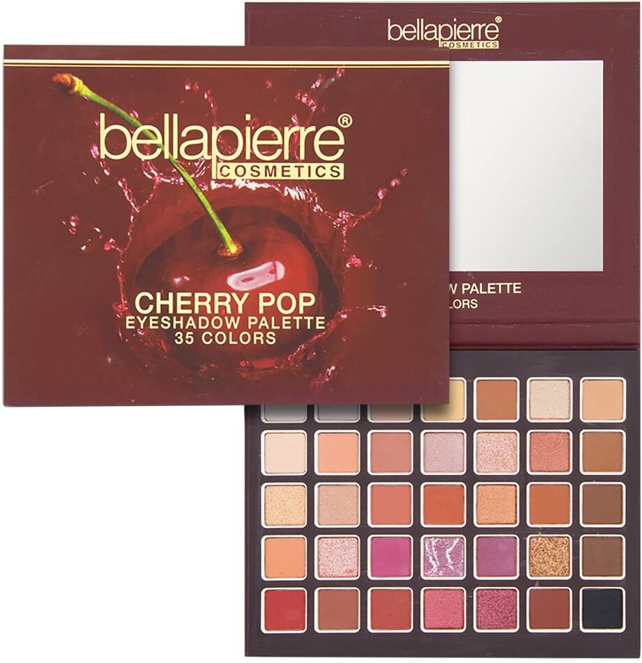 BELLAPIERRE Cherry Pop Eyeshadow Palette (35 Colors) 38g