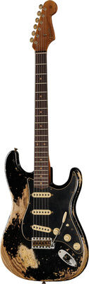 Fender Poblano Strat SHR AB Aged Black