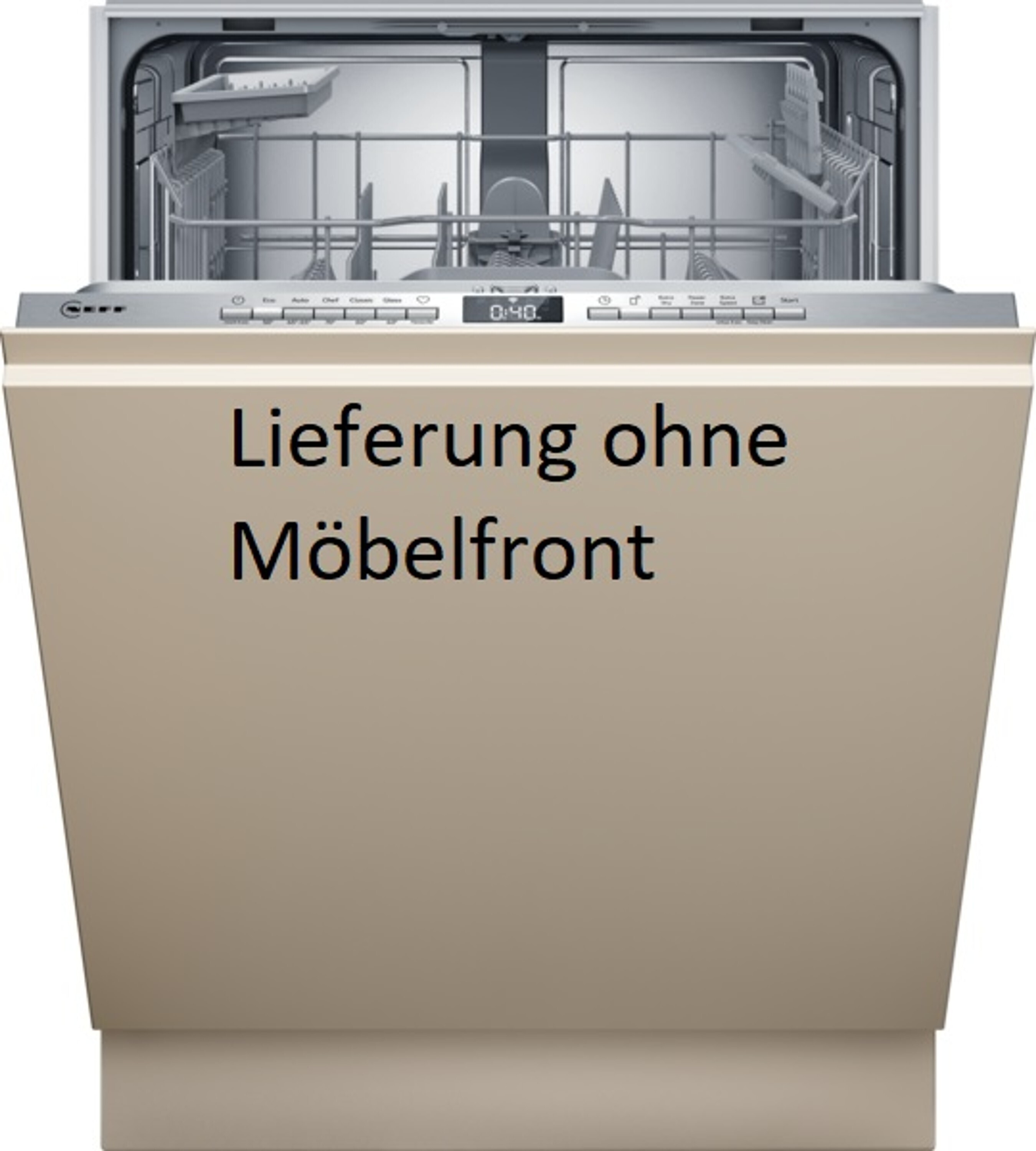 Neff S175HTX04E, Voll integriert, Standardgröße (60 cm), 1,75 m, 1,65 m, 1,9 m, Zusammenklappbar