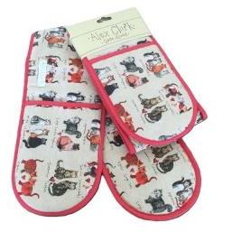 Alex Clark Art GLV05 Katzen-Ofenhandschuhe (69880634)