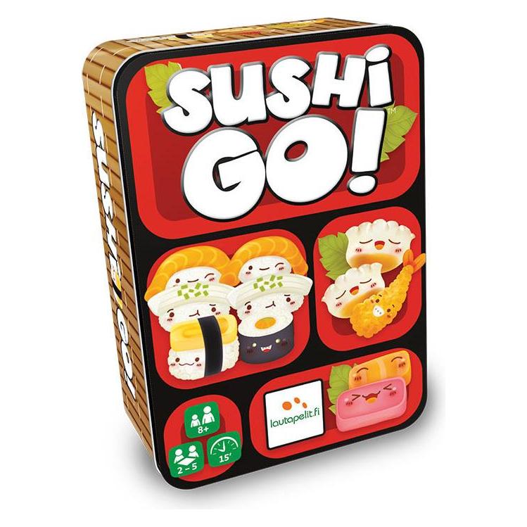 Lautapelit Sushi Go -korttipeli (Finnisch, Schwedisch, 2 - 5 Spieler) (LPFI 468)