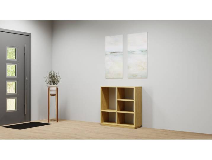 Schlichtes Sideboard nach Maß Eiche Natur geölt
