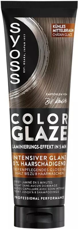 Syoss - Pflegende Haartönung, Color Glaze, 1 Stück, Kühles Braun
