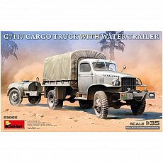 MiniArt - G7117 Cargo Truck with Water Trailer - 1:35 311304