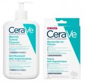 CeraVe Routine Anti-Imperfections Gel Moussant 473 ml + 22 Patchs - Routine 2 Produits