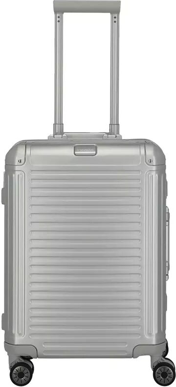Travelite - Hartschalenkoffer, Spinner, 55 cm, Hartschalenkoffer, Spinner, S, Silber