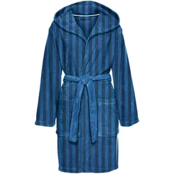 Tom Tailor Bademantel medium stripes MIG Dark Navy & Cool Blue L
