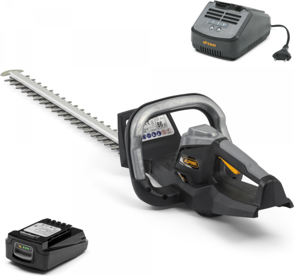 Alpina AH 20 Li Kit - Taille-haie à batterie - 20V/2Ah - Lame de 70 cm