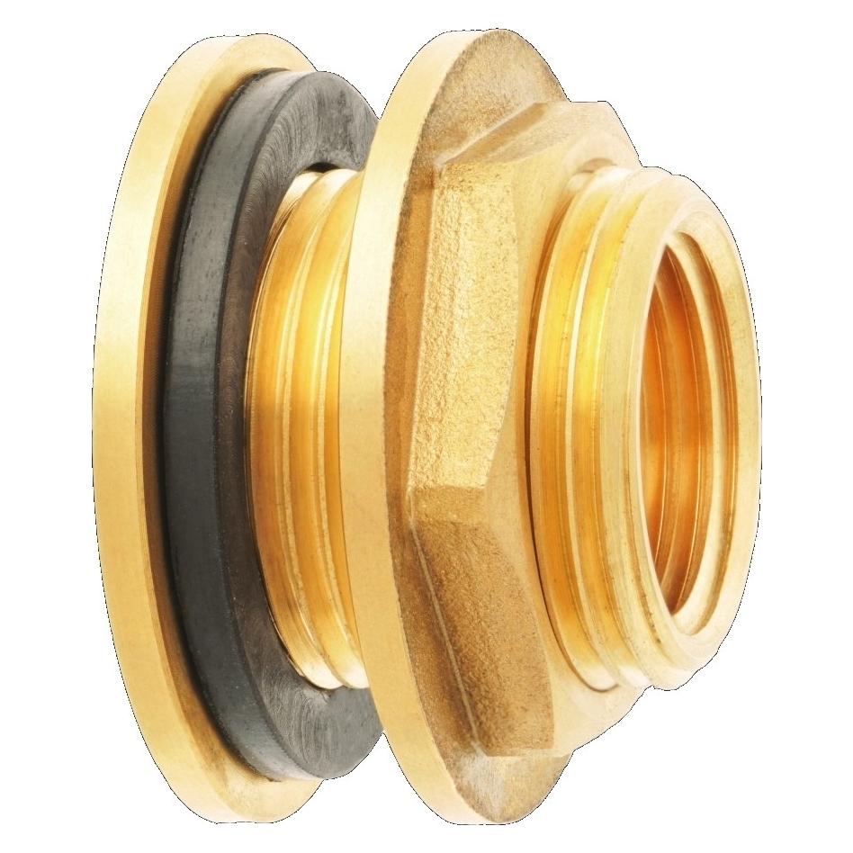 Geka Regentonnenanschluss 1/2 " IG x 3/4" AG (4015933098358)