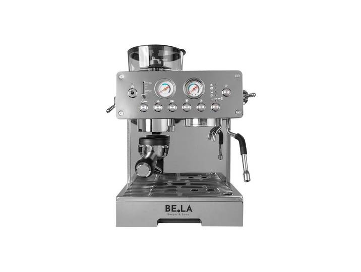 Siebträgermaschine Berger Lanz STK03CNS , Energieeffizienz: B, silber (silberfarben), Kaffeemaschinen, Siebträgermaschine