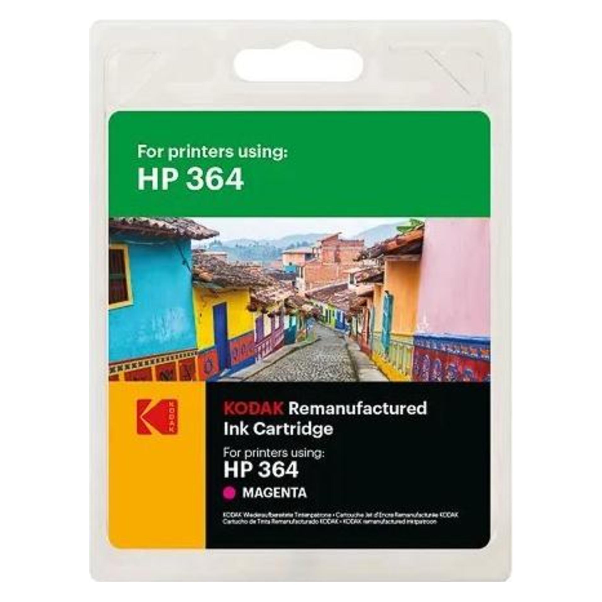 Kodak SUPPLIES 185H036403 HP PSC Tinte magenta rebuilt CB319EE 300Seiten Blister 5ml (M) (185H036403)