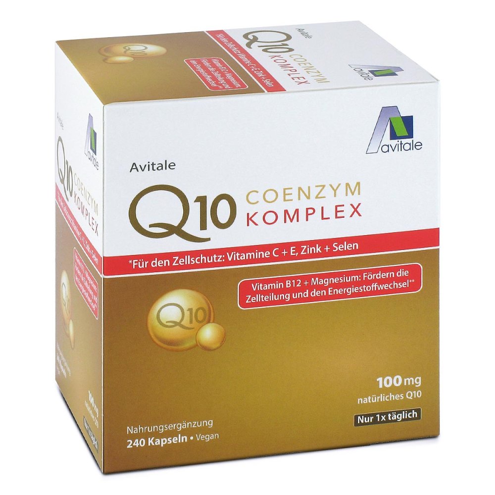 Avitale GmbH Coenzym Q10 100 Mg Kapseln+Vitamine+Mineralstoffe 17440720