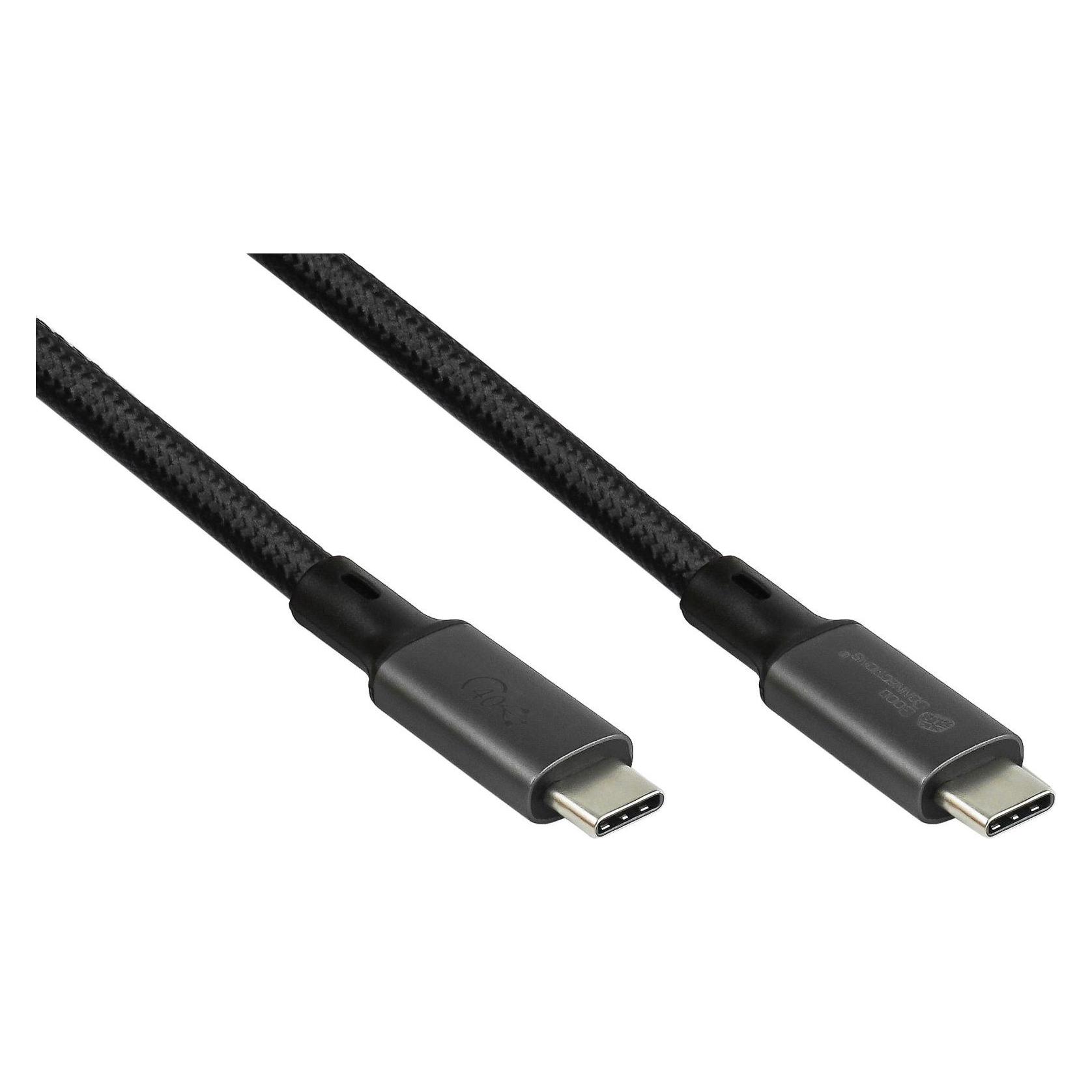 Good Connections Good Connection Magnet. USB 4.0 3x2 USB-C Spiralk. schw. 1m (1 m, USB 2.0, 60 W) (2060-MT010SW)
