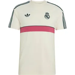 adidas REAL MADRID T-Shirt Herren | Gr. XL | beige - beige