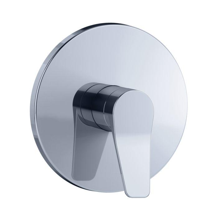 Jörger Eleven Brauseamratur 63320245000 chrom, Unterputz, Fertigmontageset, 1 Verbraucher