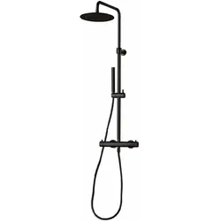 JEE-O Slimline Shower Set, schwarz strukturiert, 800-6613 800-6613