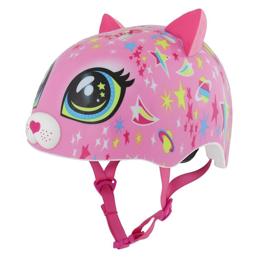 C-Preme Junior-Kinderhelm C-Remel Astro Cat Pink Roz. S Child Fs 5+ (50-54 cm) (neu) (50 - 54 cm) (CPRCA100012)