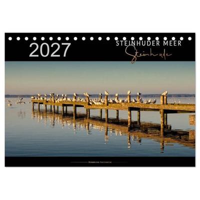 Steinhuder Meer - Steinhude (Tischkalender 2027 DIN A5 quer), CALVENDO Monatskalender