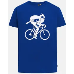 Danefae T-Shirt Danebasic Biking Herren Blau