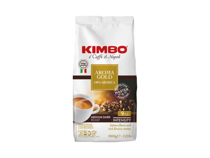 KIMBO Aroma Gold Kaffee Bohnen 1kg