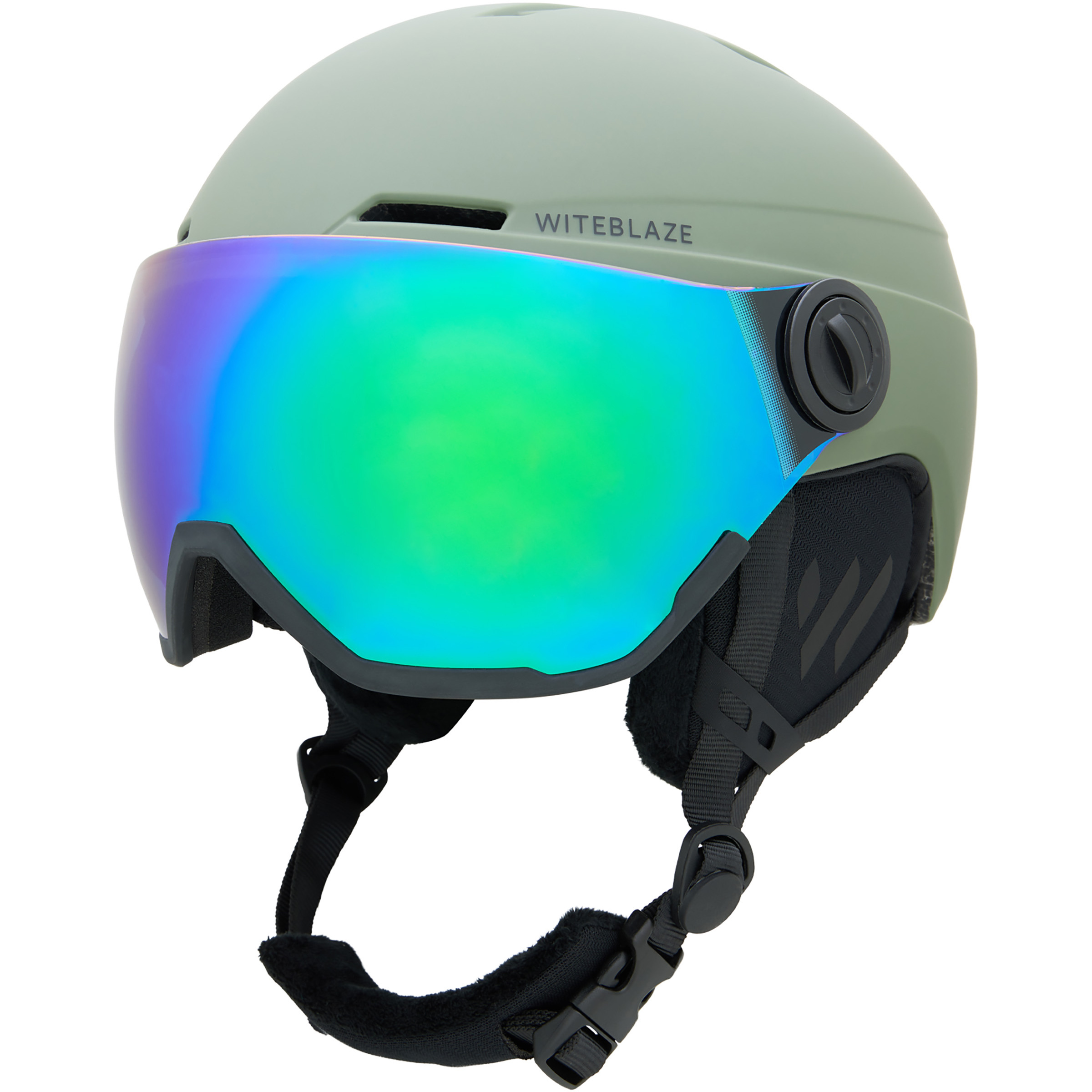 Witeblaze Visor Pro Skihelm Skihelme oliv Größe 59-61cm Skifahren