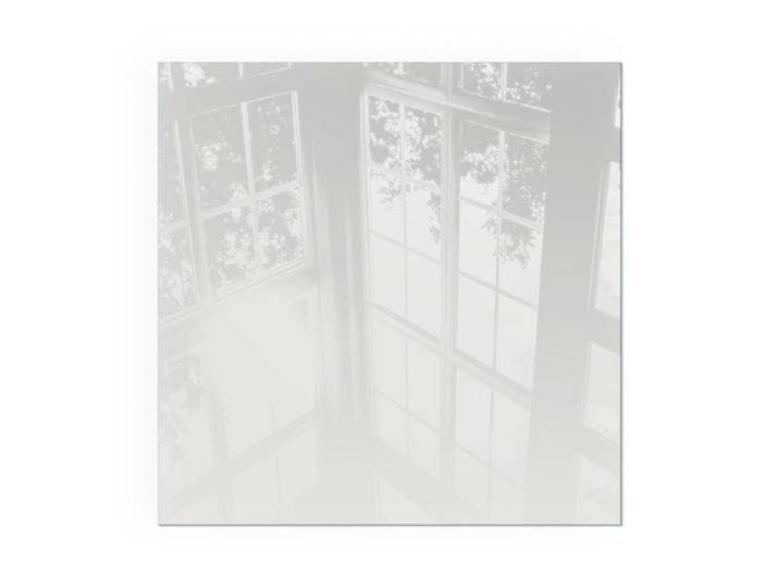 Tulup Kaminbodenplatte 60x60 cm - Farbe Grau, Glas, Quadratisch, 60x60x0.4 cm, Elektrogeräte, Heizgeräte, Elektrokamine