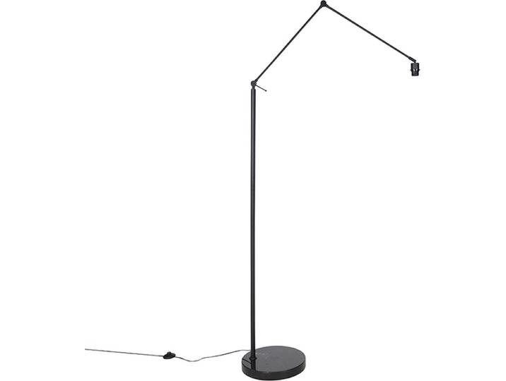QAZQA editor - Moderne Vloerlamp Staande Lamp - 1 lichts - H 1908 mm - Zwart - Woonkamer Slaapkamer