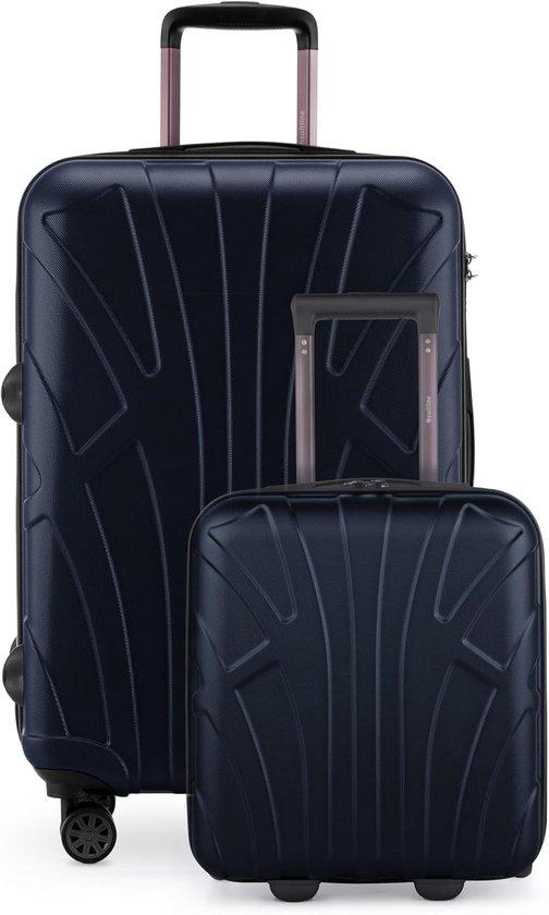 Set aus 2 Trolleys - Koffer in verschiedenen Farben und Größen