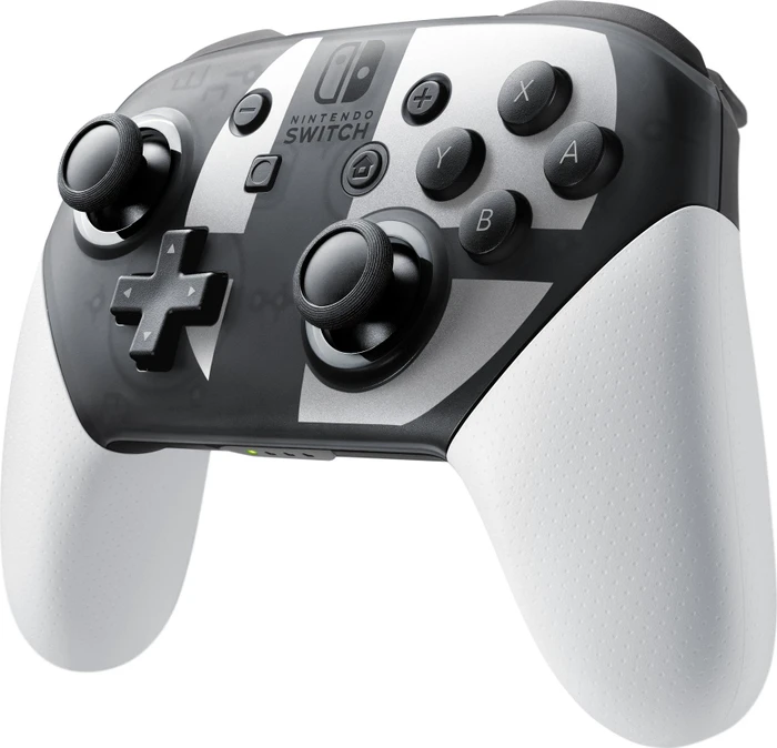Nintendo Controller 2513466 / Switch Pro Super Smash Bros Ultimate Weiß/Schwarz