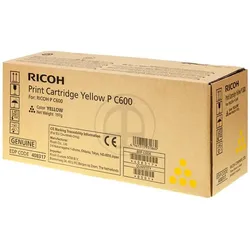 Ricoh Original Type P C600 Toner gelb 13.000 Seiten (408317) für RICOH P C600