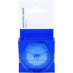 Curaprox Df 834 Zahnseide Gewachst Minze 50 M