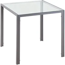 ESSTISCH Esszimmertisch Quadratischer Küchentisch für 4 Personen, Grau