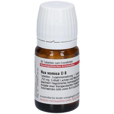 NUX Vomica D 8 Tabletten 80 St