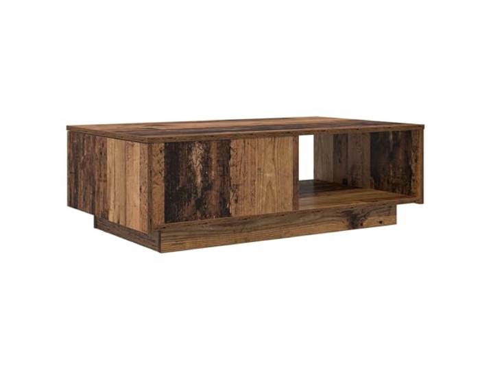 LASWWQMRF Couchtisch mit Schublade Altholz 95x55x31 cm Holzwerkstoff Kompakter Wohnzimmertisch bietet praktischen Stauraum fuer Fernbedienungen sowie Zeitschriften in modernen Einrichtungen.