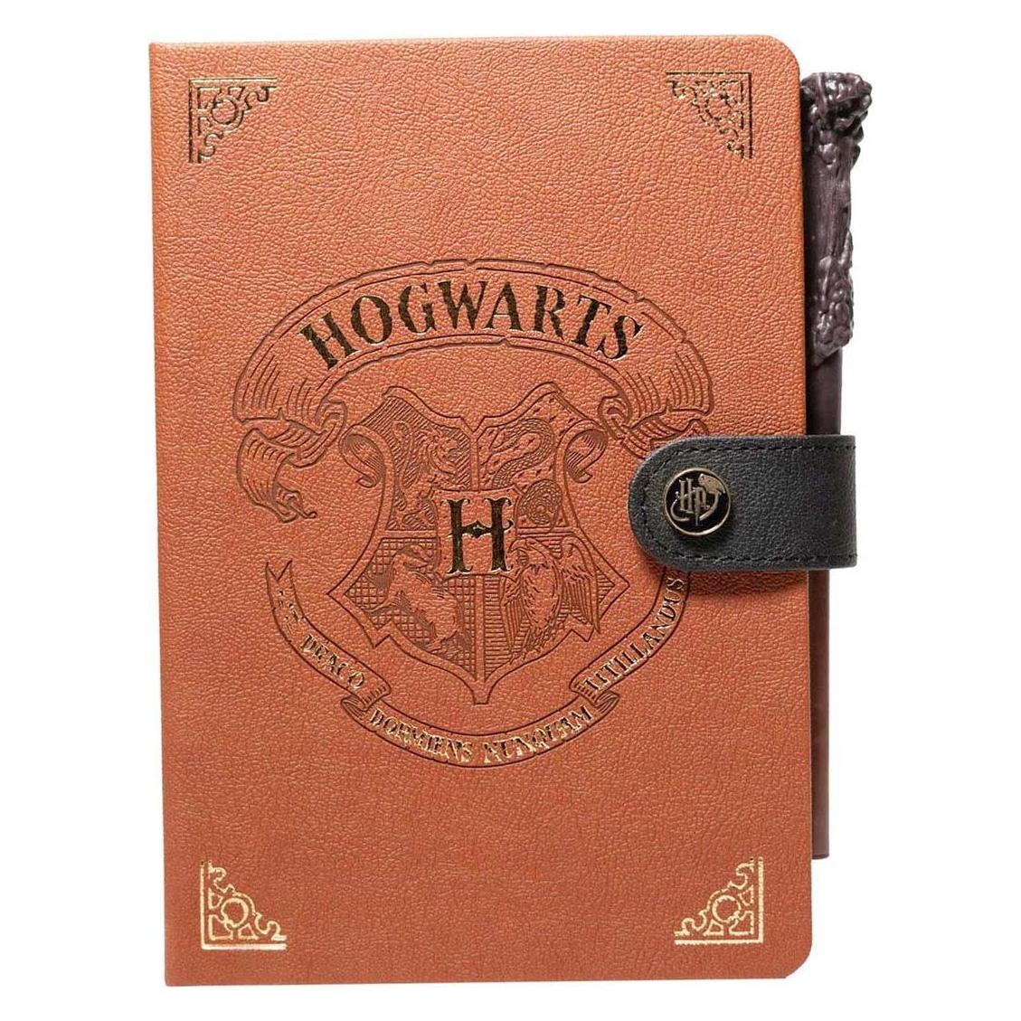 TH Products Notizbuch Harry Potter Zauberstabstift A5, Dot, Braun (A5, Gepunktet, Harter Einband) (CBA5001)