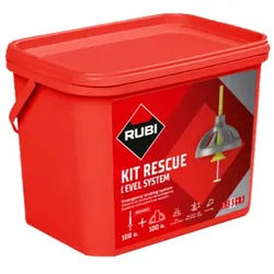 Rubi, Zubehör Verlegematerial, 35976 KIT RESCUE Nivelliersystem wiederverwendbar ( 100 Stück ) (Verlegeset)