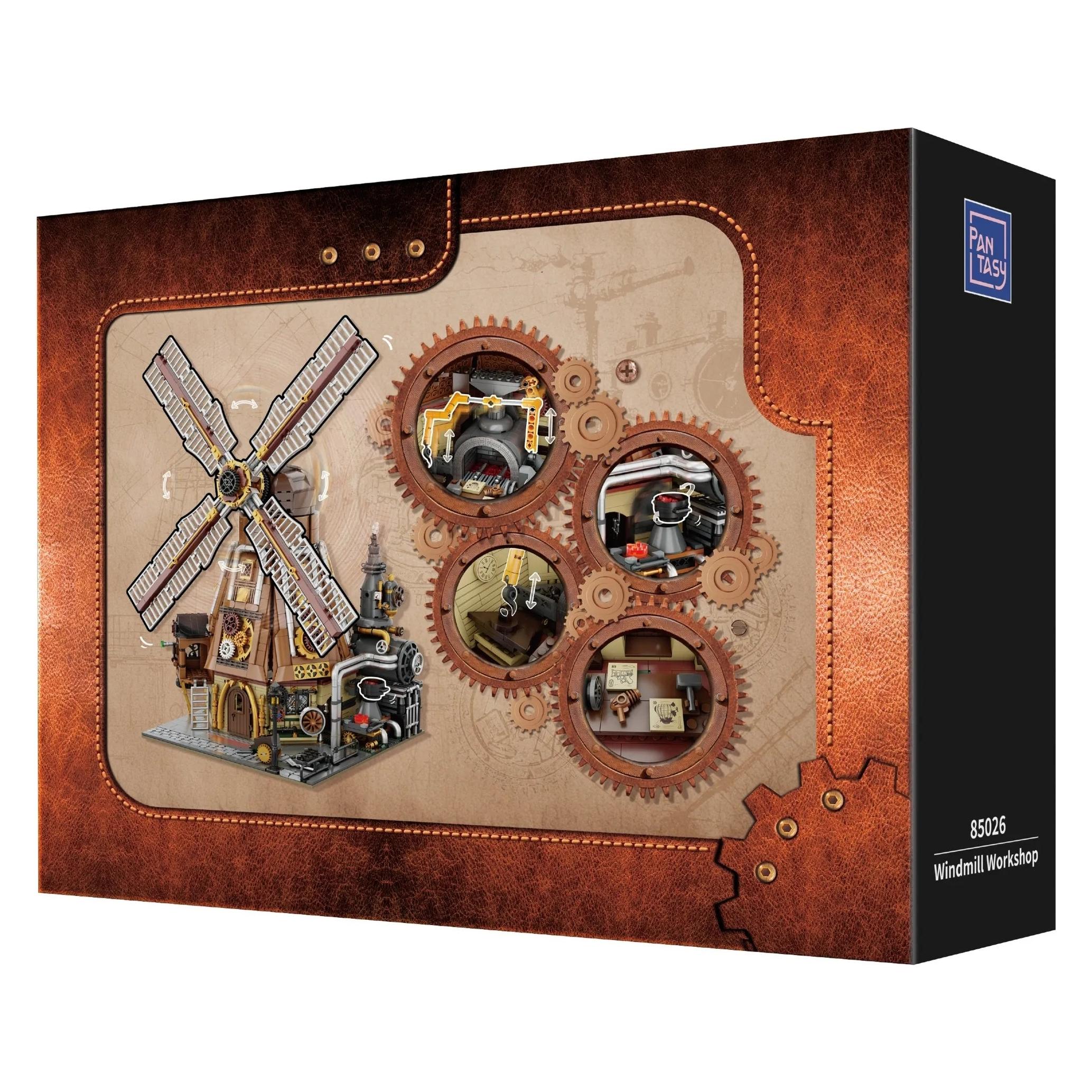 Pantasy Steampunk Windmill Workshop (85026)