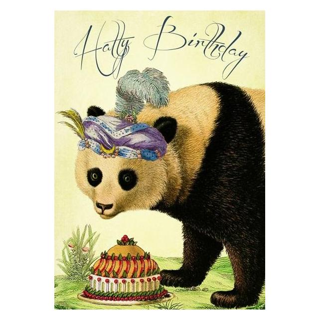 Madame Treacle B6 Karte mit Umschlag Geburtstag Panda (41310272)