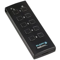 Eldat Handsender RT34E5005-01-22K 5-Kanal, tiefschwarz RAL9005, Automatisierung