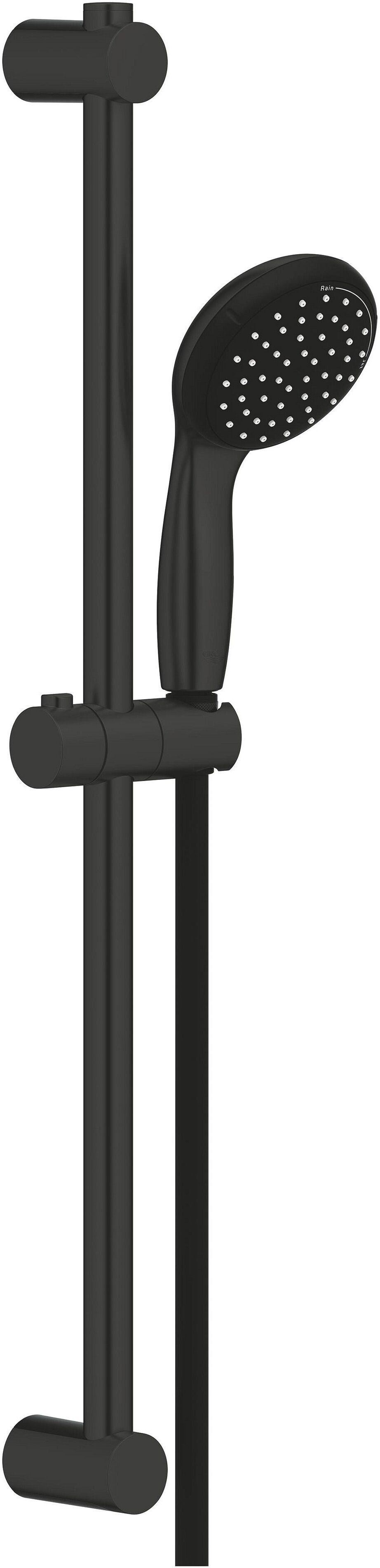Grohe SALISCENDI DOCCIA  VITALIO START 2 GETTI NERO 279482430 INTER. VARIAB. 47 - 62cm ASTA 70cm