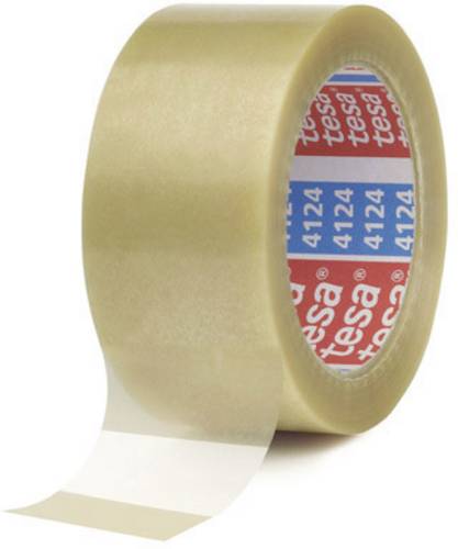 TESA 04124-00014-00 Verpackungsklebeband tesapack 4124 Transparent (L x B) 66m x 38mm 1St.